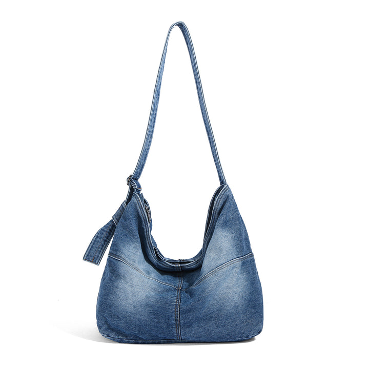 Lässige Denim Hobo Tasche