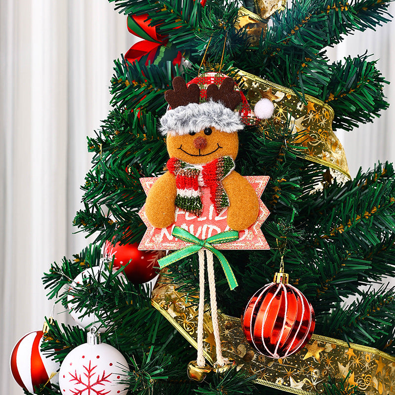 Dekorative Weihnachtsbaum-Anhänger im Rentier-Design Karnz