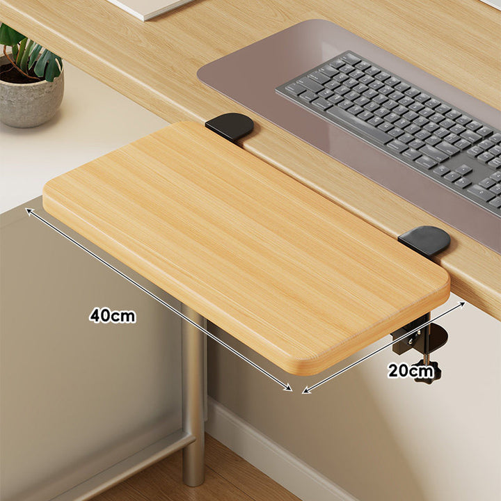 Unter-Tisch Gleitschienen-Tastaturablage und Schreibtischverlängerung mit sanfter Gleitmontage