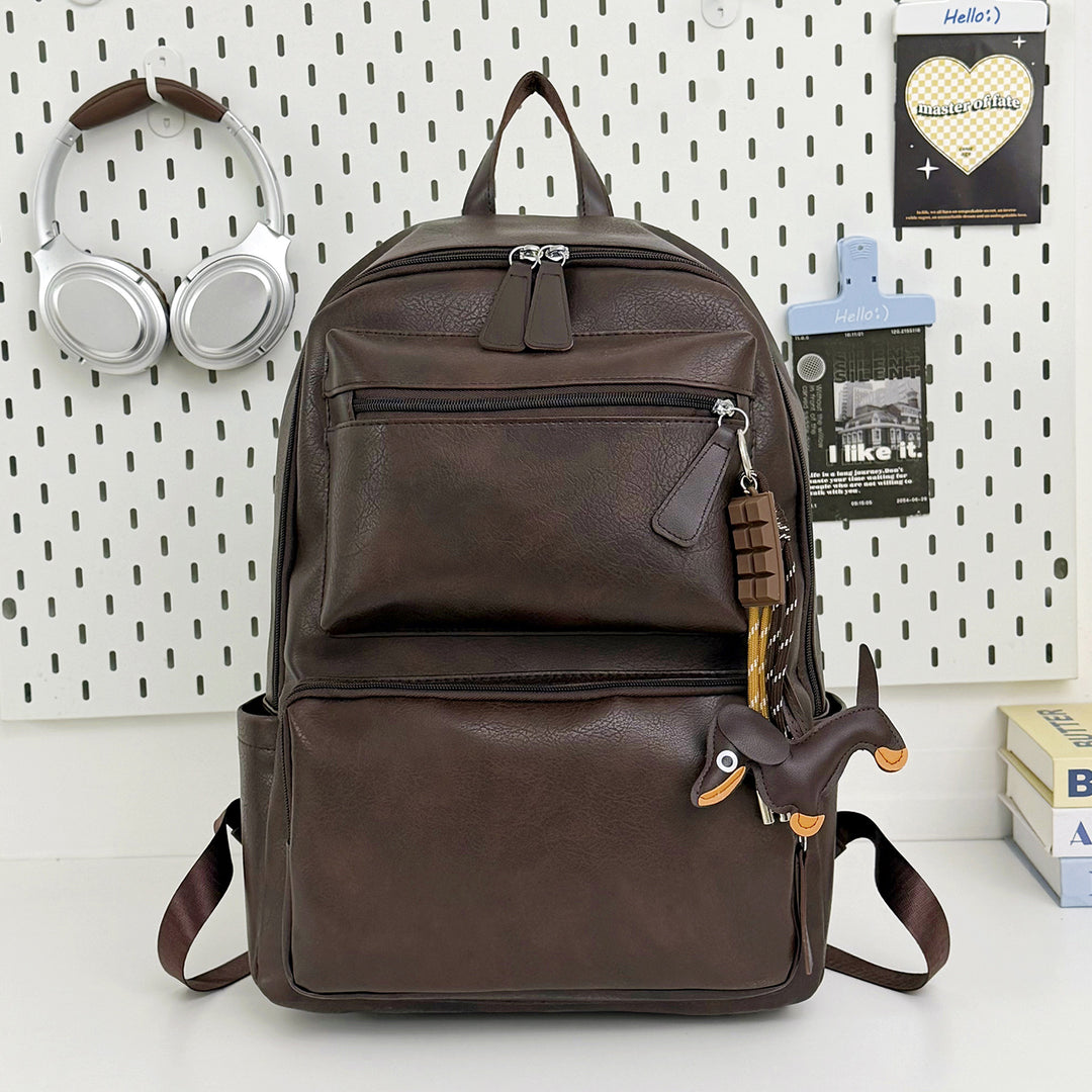 Moderner Leder-Rucksack Karnz