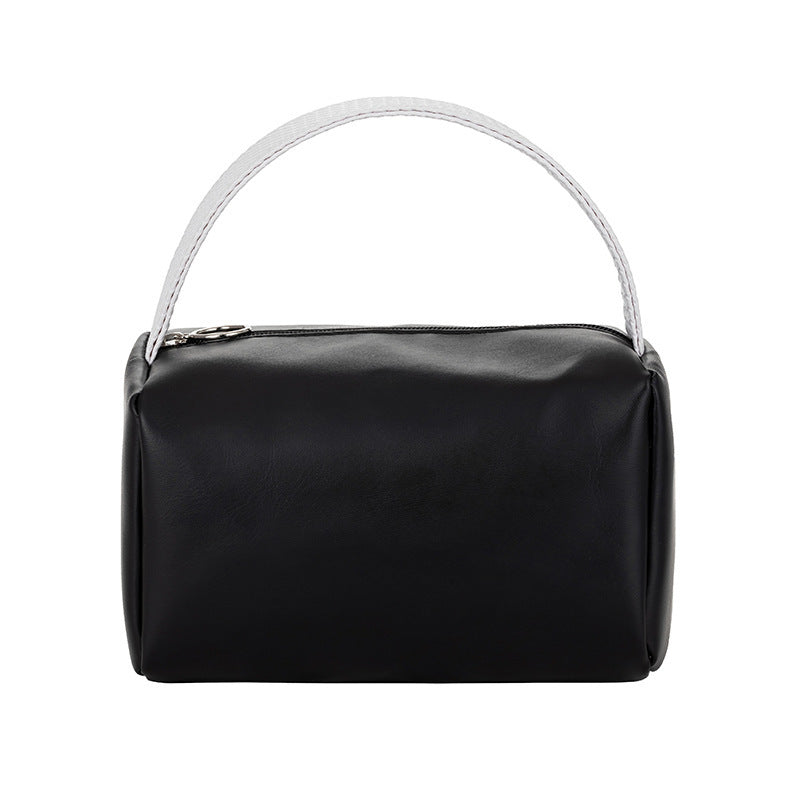 Elegante Kunstleder Kosmetiktasche Karnz