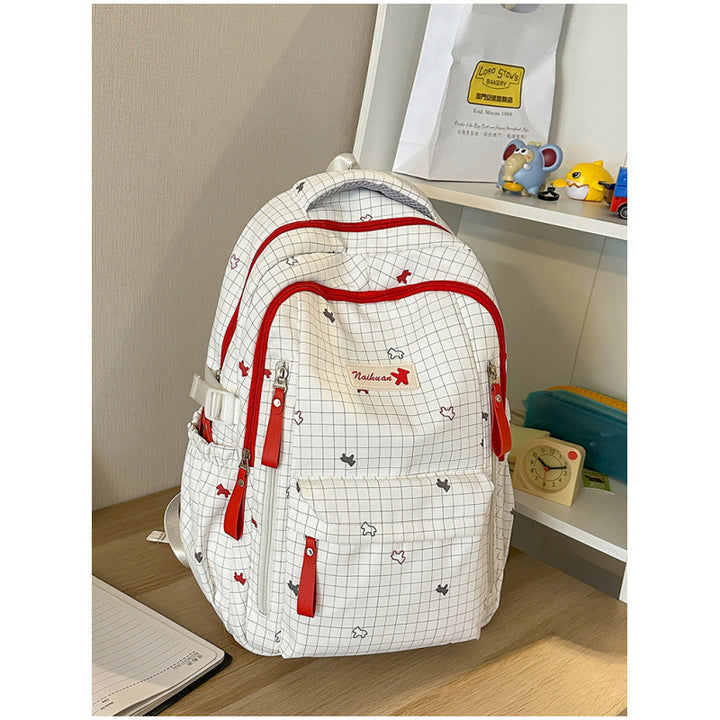 Gepunktetes Muster Rucksack