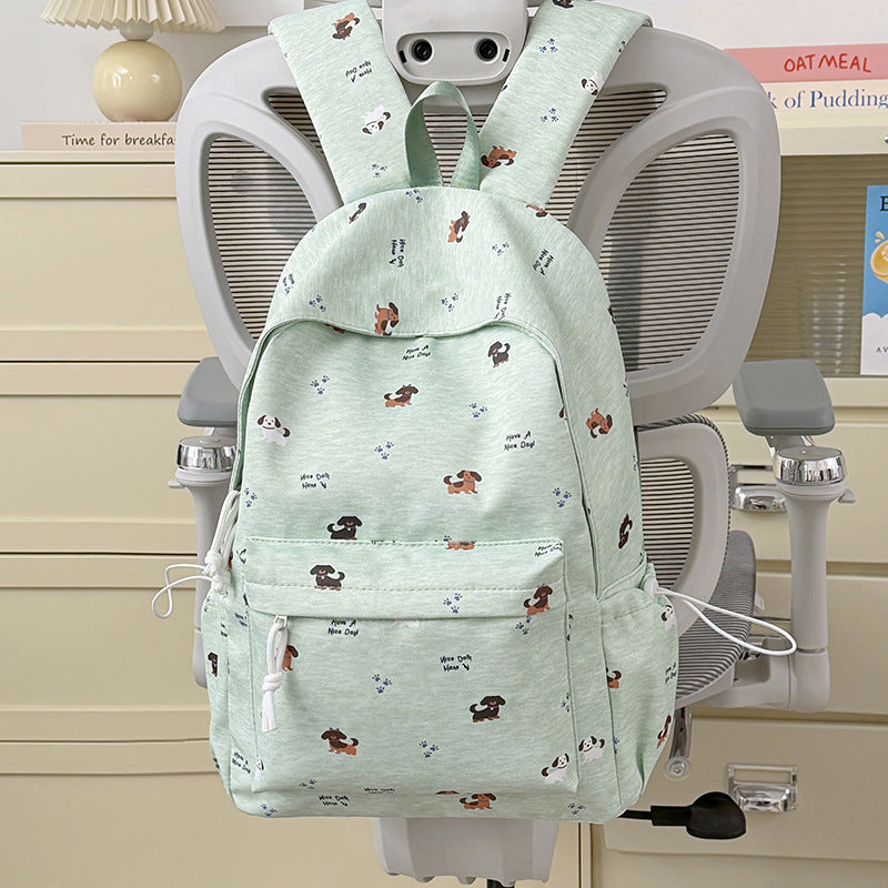 Niedlicher hundethemed Rucksack