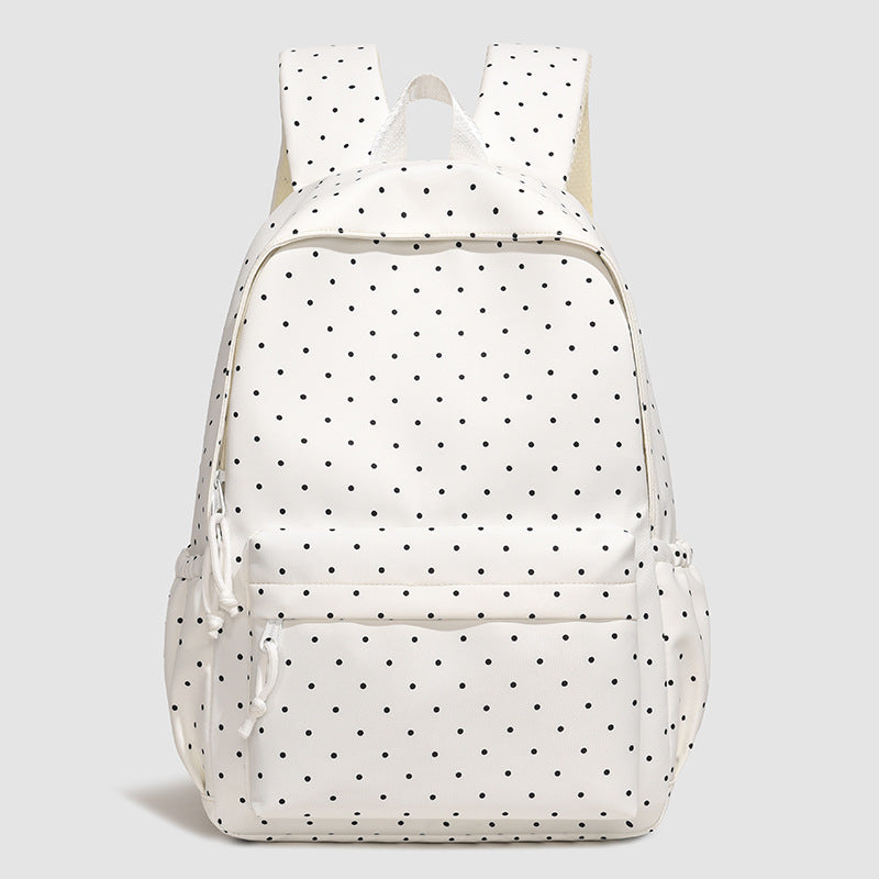 Stilvoller gepunkteter lässiger Rucksack Karnz