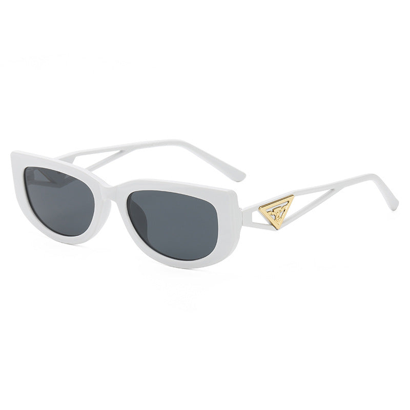Damen Designer-Sonnenbrille mit eleganten Rahmenakzenten Karnz