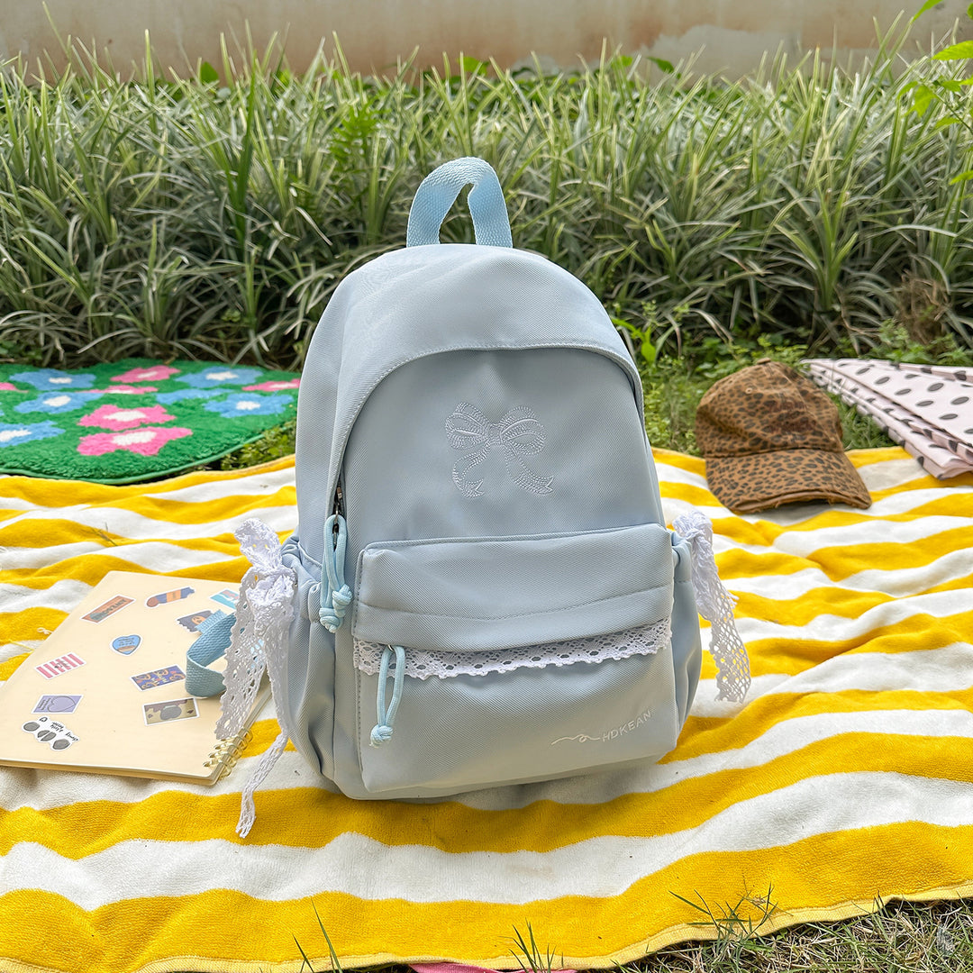 Charmanter mit Schleifen verzierten Rucksack Karnz