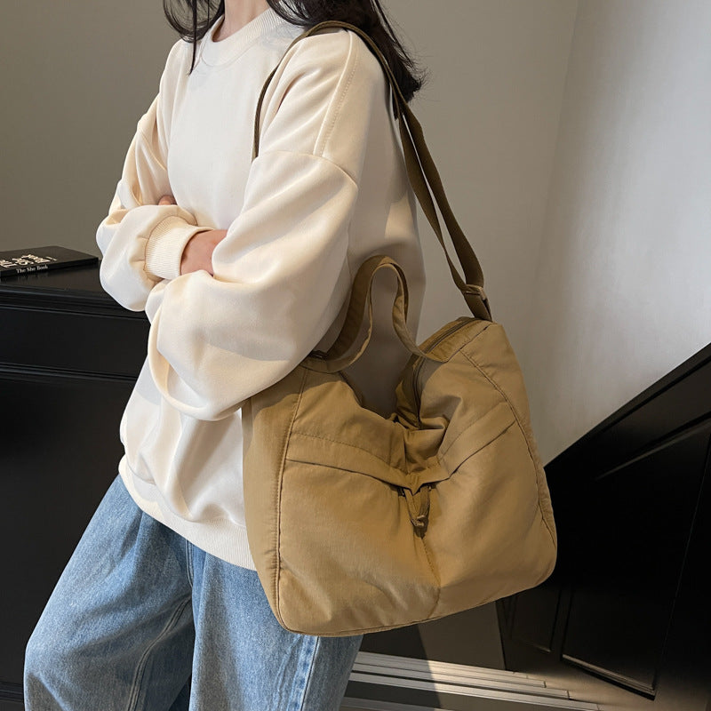Lässige Everyday Schultertasche Karnz
