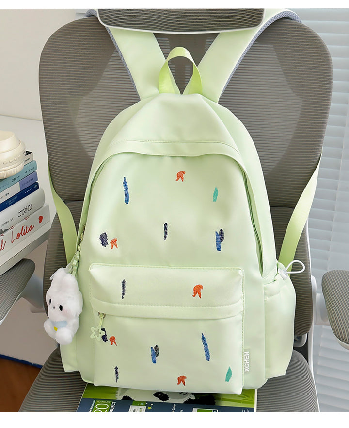 Künstlerisch bestickter Rucksack