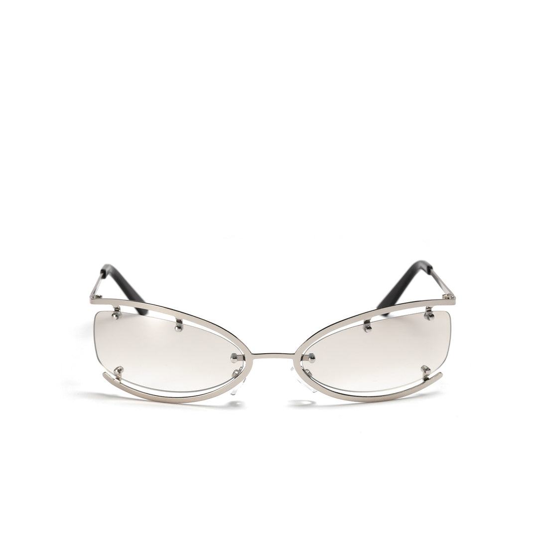 Damen modische Sonnenbrille mit einzigartiger Rahmenkonstruktion Karnz