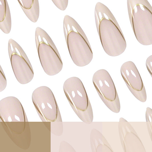 Elegante französische Spitzen Nagelverstärkungen Karnz 1789915352