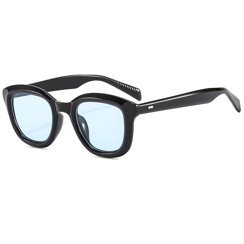 Damen Modische Sonnenbrille im eleganten, transparenten Design Karnz