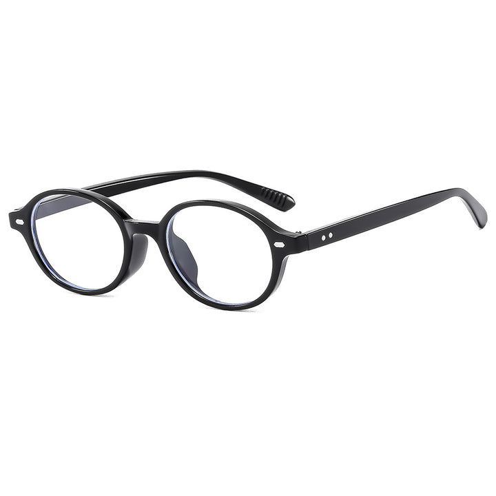 Damen stilvolle und zeitgenössische Sonnenbrille im ovalen Design Karnz
