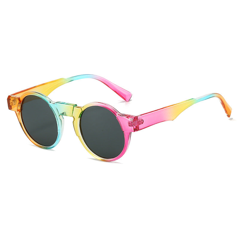 Damen modische Lesebrille mit innovativem runden Rahmendesign Karnz
