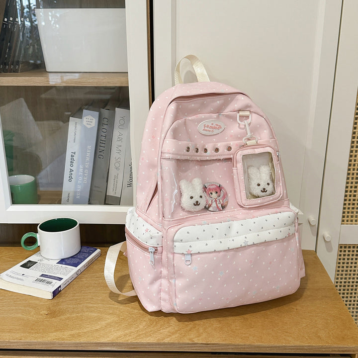Süßer Plüsch-Rucksack