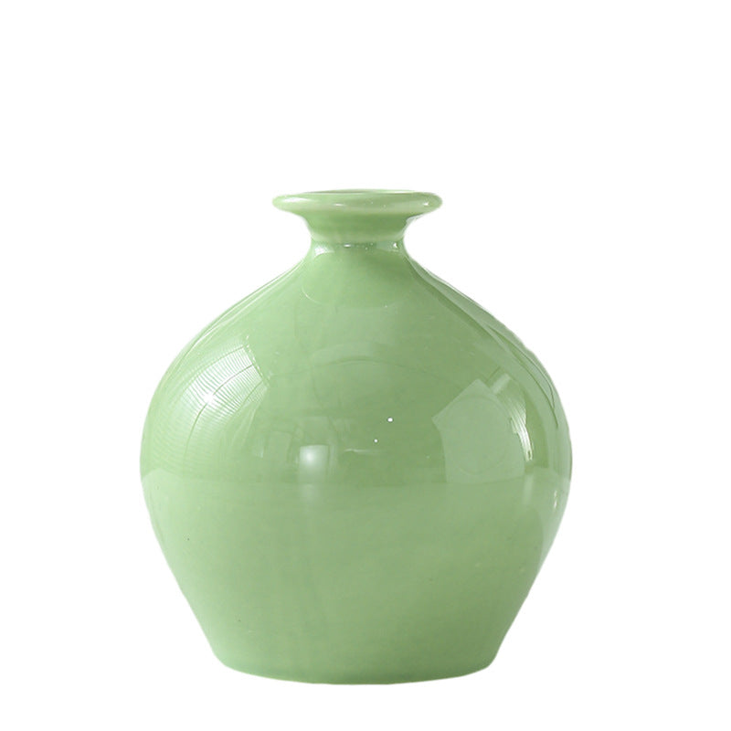 Elegante keramische Kunsthandwerk Vase Karnz
