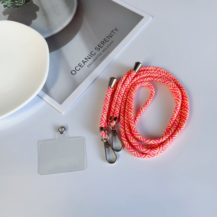 Verstellbare Lanyard mit doppelten Clips Karnz