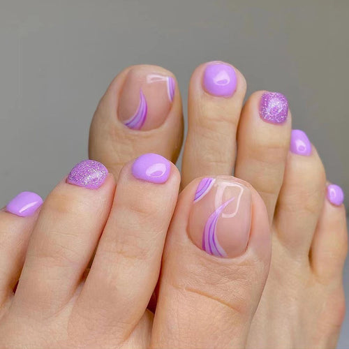 Kreative Fußnagelkunst Karnz