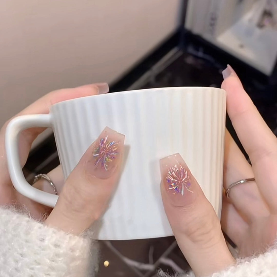 Künstlerische Press-On Nageldesign  1791106491