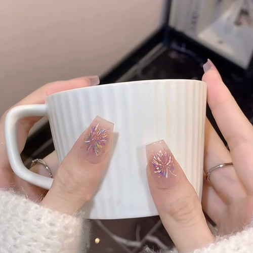 Künstlerische Press-On Nageldesign  1791106491