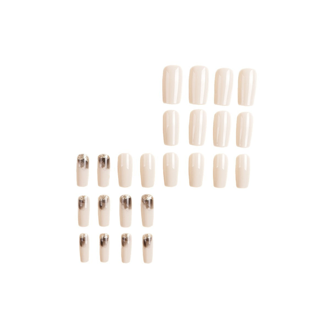 Chic Ombre Acryl Nagelverlängerungen Karnz