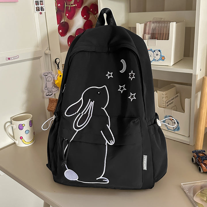 Adorable Cartoon Bunny-Designed Rucksack Karnz