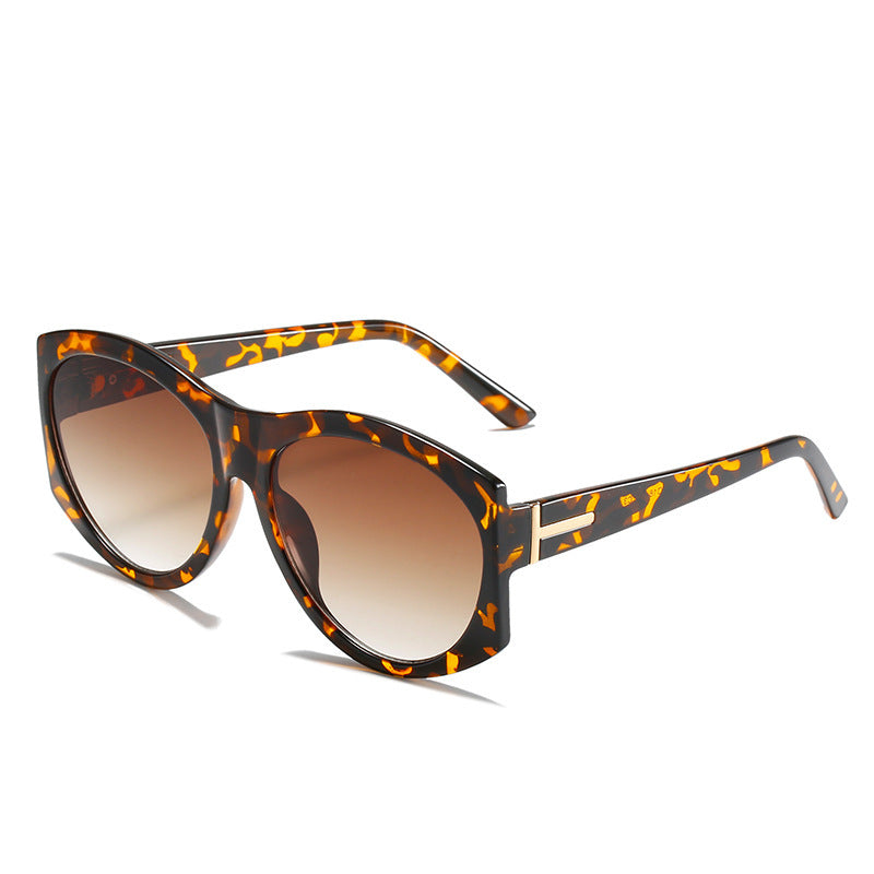 Oversized Vintage-inspirierte Mode-Sonnenbrille Karnz