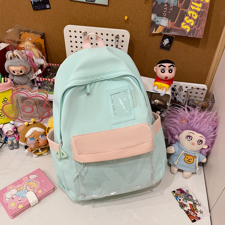 Stylische klare Taschen-Rucksack