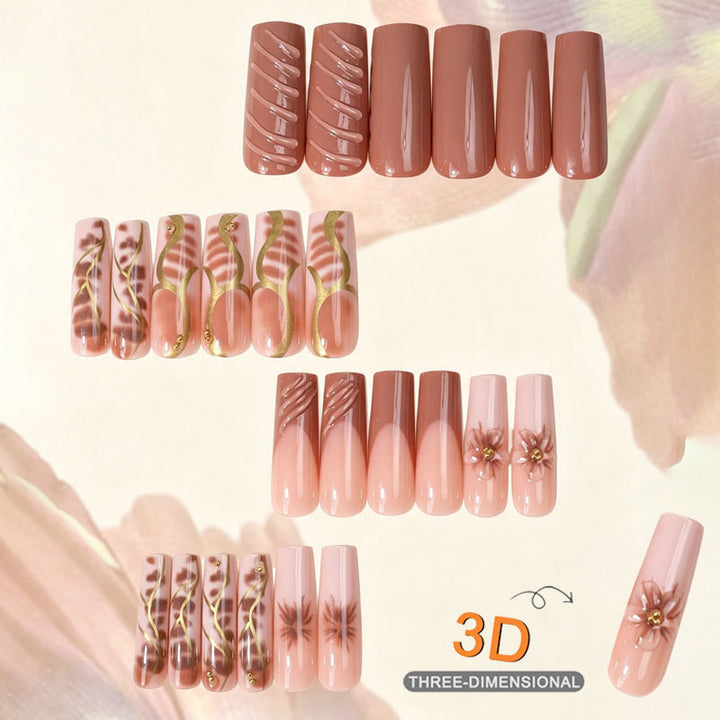Kreative Press-On Nagelspitzen Kollektion Karnz