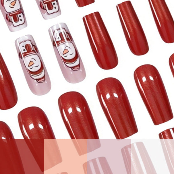 Festliche Feiertags-Nagelkunstverlängerungen Karnz