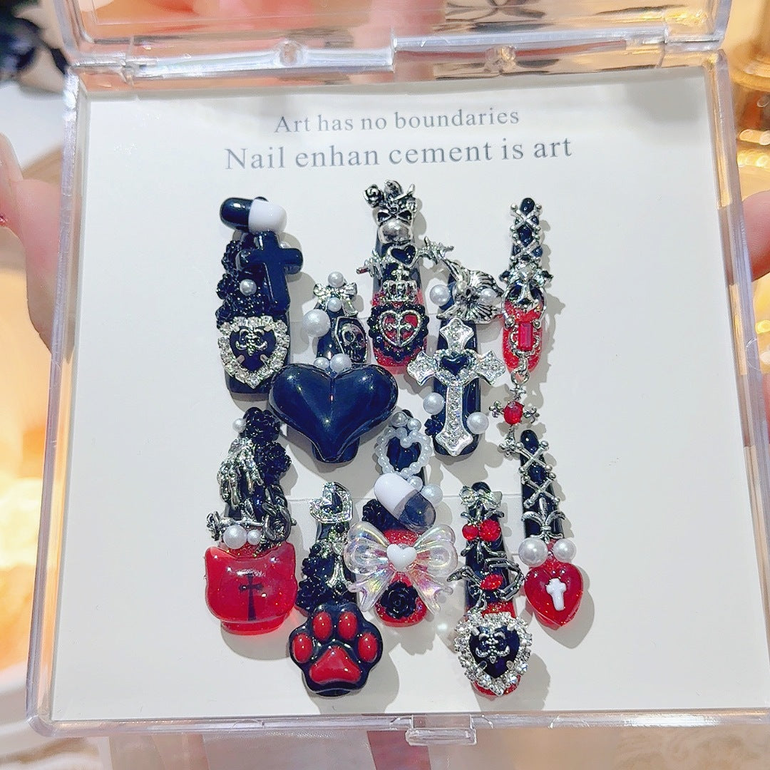 Künstlerisches Nagelschmuckset
