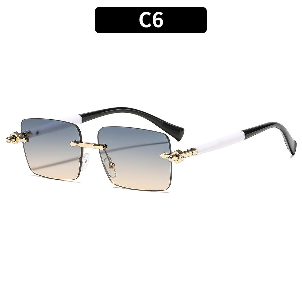 Premiume Quadratische Rahmen Sonnenbrille