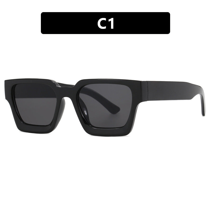 Damen modische quadratische Lesebrille mit transparenter Rahmenkonstruktion Karnz