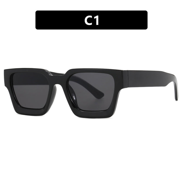 Damen modische quadratische Lesebrille mit transparenter Rahmenkonstruktion Karnz