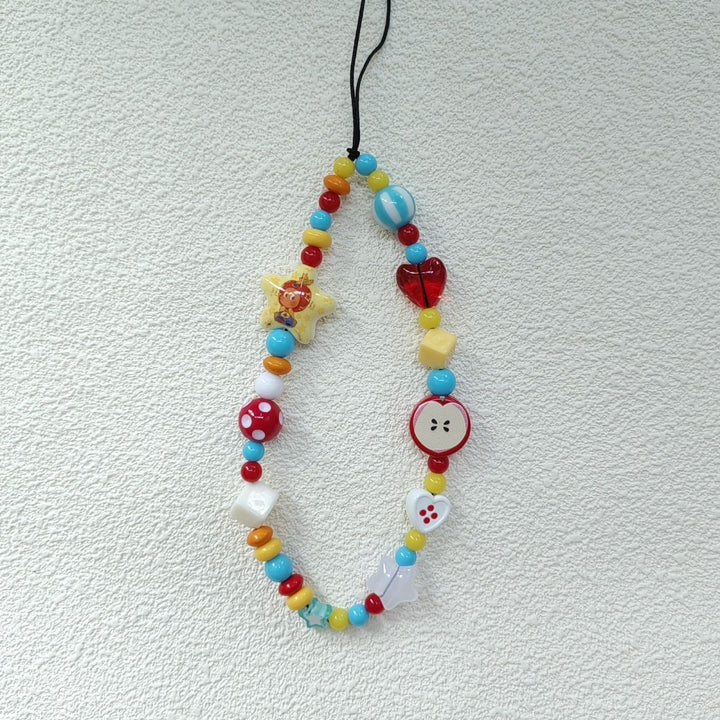 Funky Perlen Charm Lanyard Karnz