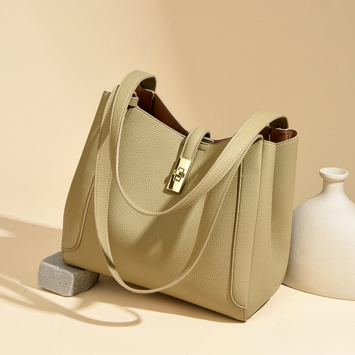 Elegante Strukturierte Schultertasche Karnz