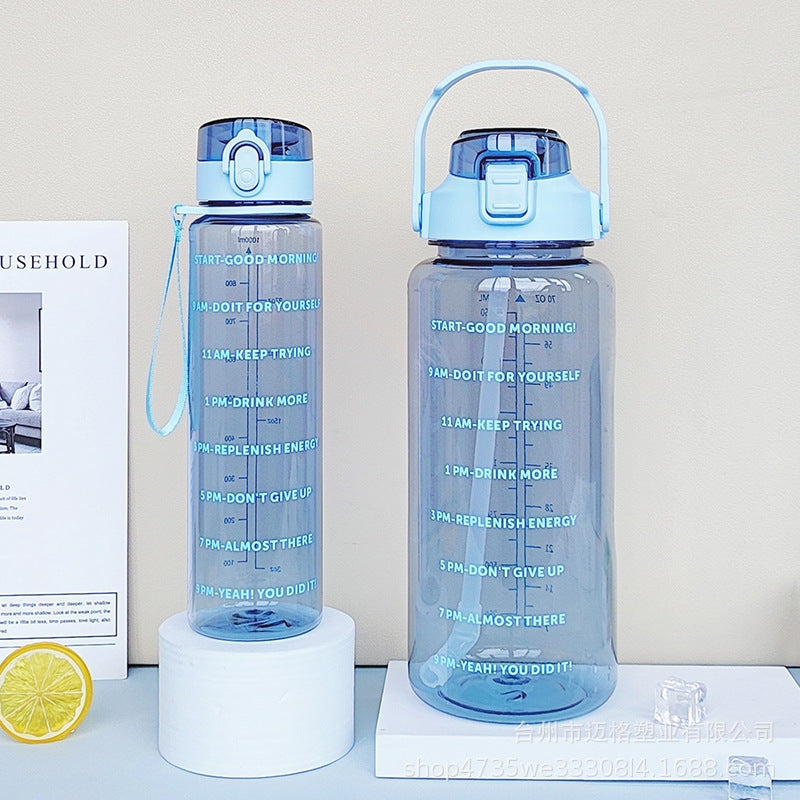 Damen Motivierende Trinkflasche Karnz