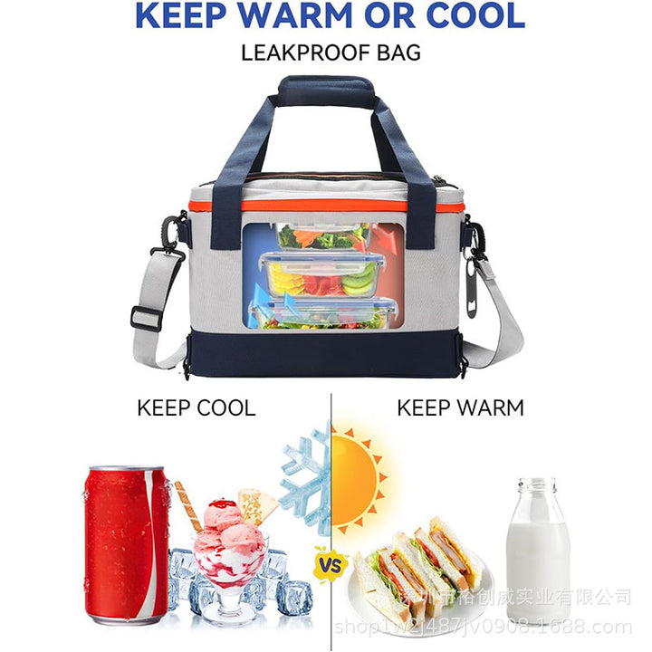 Isolierte Lebensmittel- und Getränkekühltasche Karnz