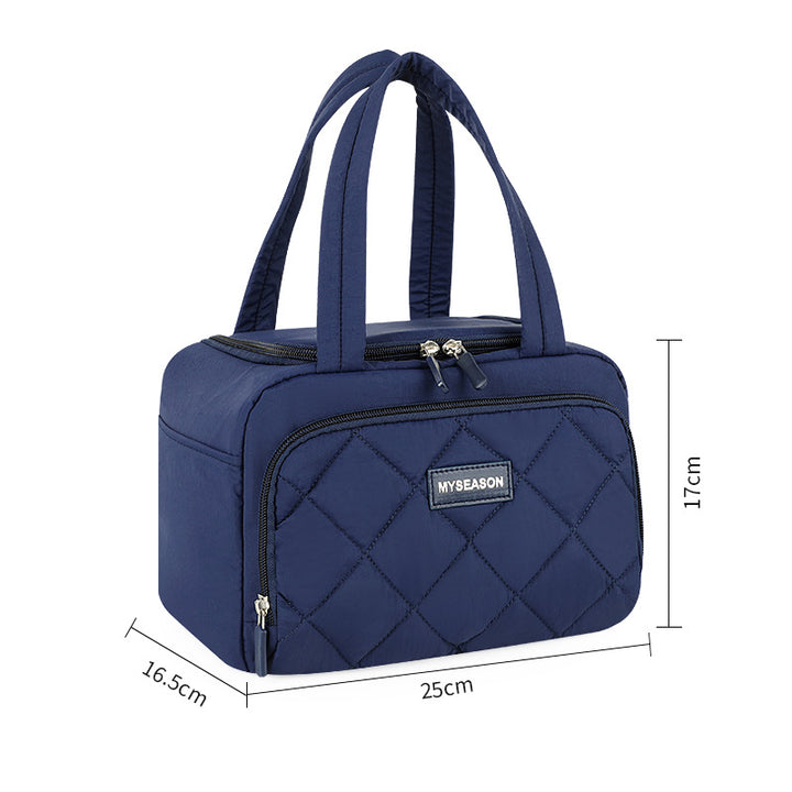 Isolierte gesteppten Lunch-Kühltasche Karnz