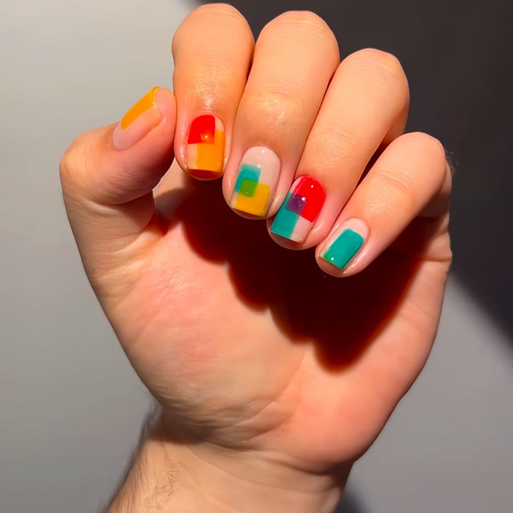 Geometrisches Nagelkunst Design Kit Karnz