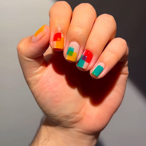 Geometrisches Nagelkunst Design Kit Karnz