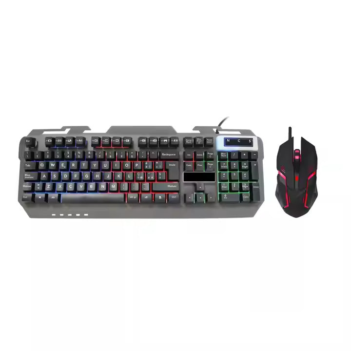 Gaming Tastatur- und Maus Kombination mit Rgb-Hintergrundbeleuchtung Karnz
