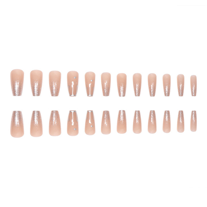 Glamouröse Glitzer-Gradient-Stilettnägel Karnz