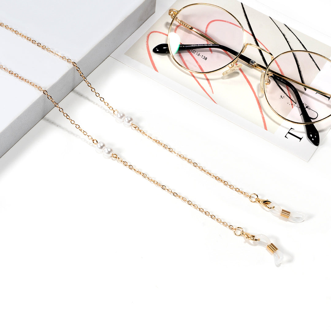 Premium Metall Brillen Kette Karnz