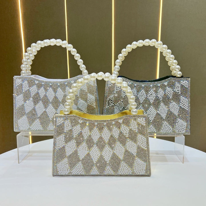 Perlenmode-Handtasche