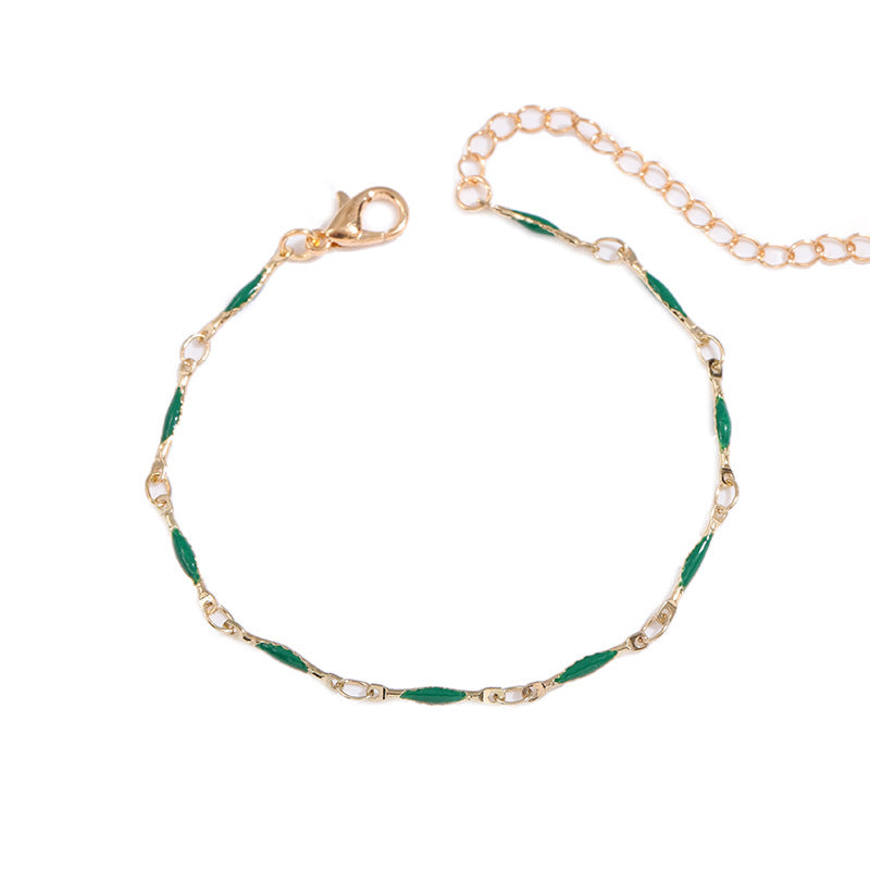 Elegante verstellbare Edelstein-Kettenarmband Karnz