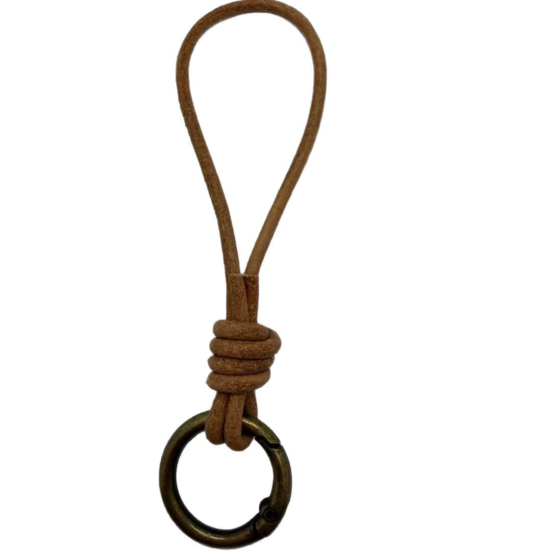 Handgemachter Leder-Schlüsselanhänger Karnz