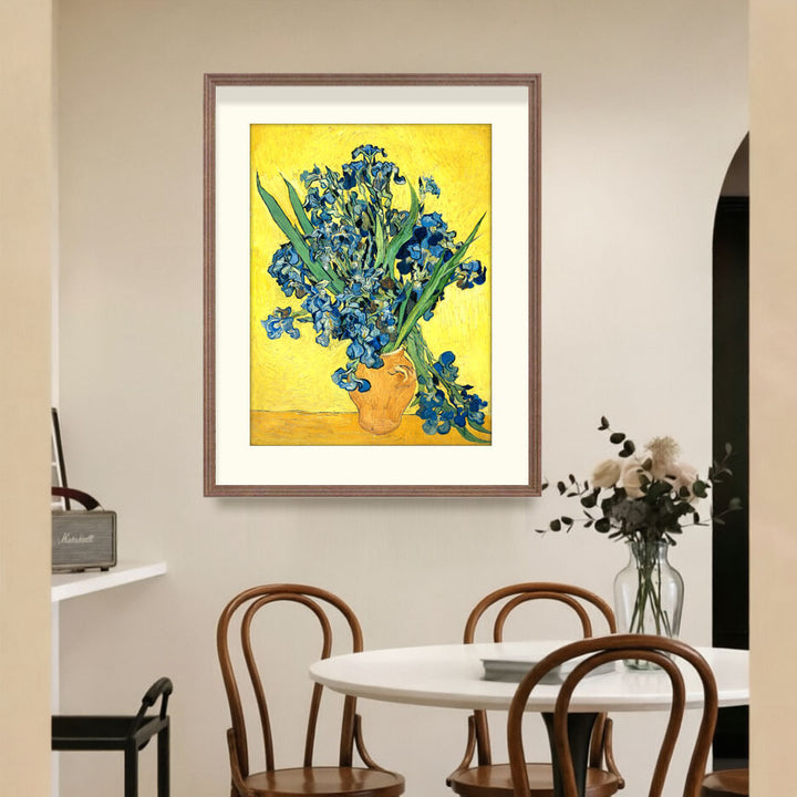 Vintage Blumen-Paar Wanddisplay