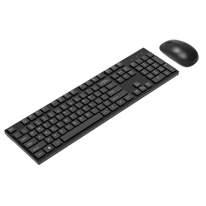 Slimline Kabelloses Tastatur und Maus Set Karnz