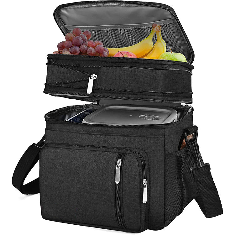 Isolierte Mehrfach-Abteil Lebensmittel-Liefer-Rucksack Karnz