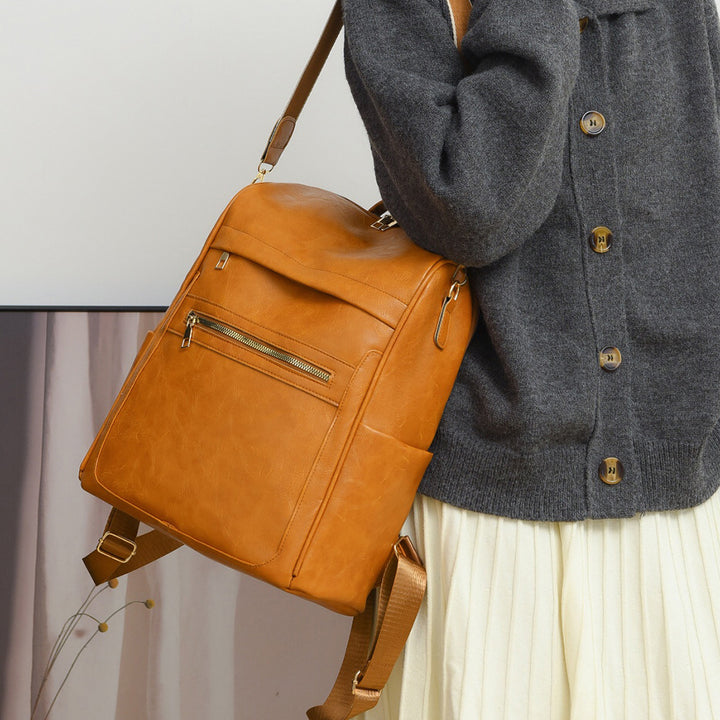 Premium Leder Rucksack Karnz